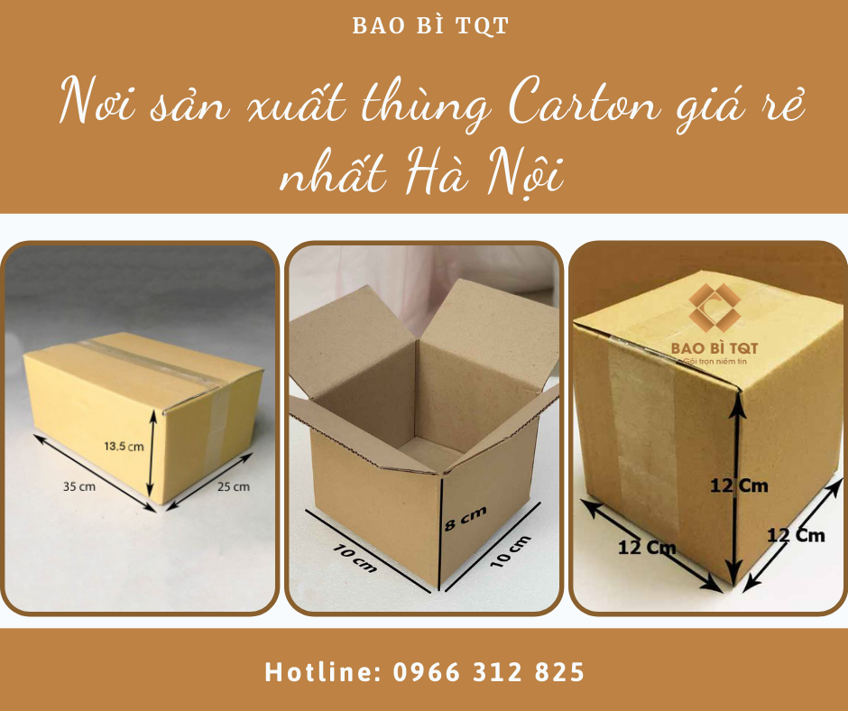 thùng carton 3 lớp