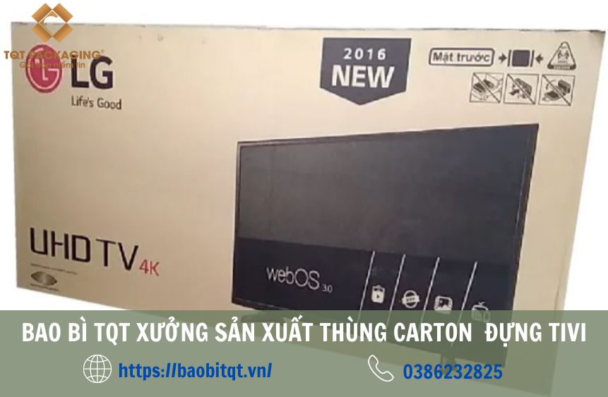 Địa chỉ bán thùng carton đựng tivi chất lượng hàng đầu