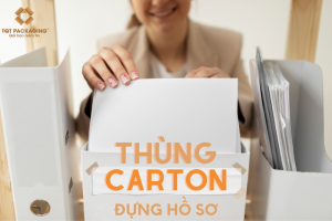 Xưởng sản xuất thùng carton đựng hồ sơ uy tín chất lượng hàng đầu