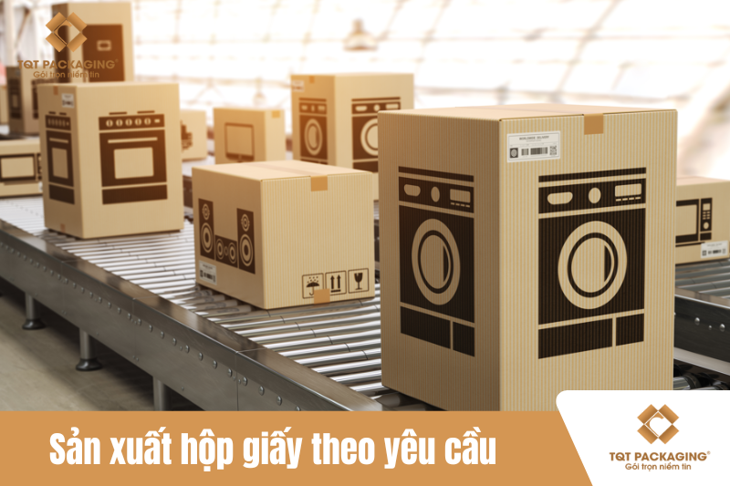 Sản xuất hộp giấy theo yêu cầu