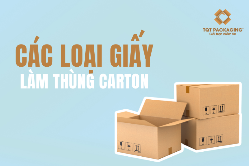 các loại giấy bìa làm thùng carton