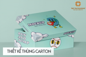 Thiết kế thùng carton chuyên nghiệp uy tín tại Bao Bì TQT