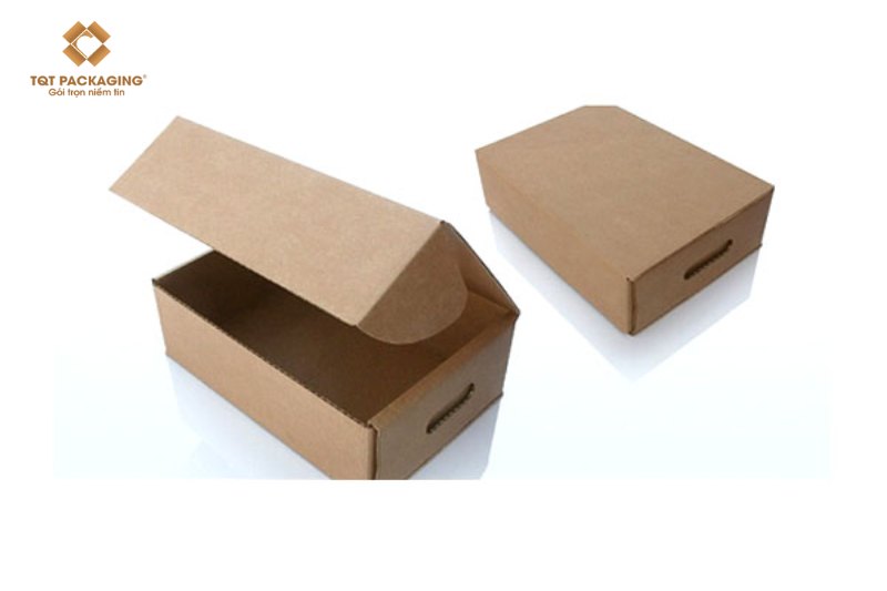 Tổng hợp các mẫu hộp carton nắp gài hà nội đẹp tại Bao bì TQT