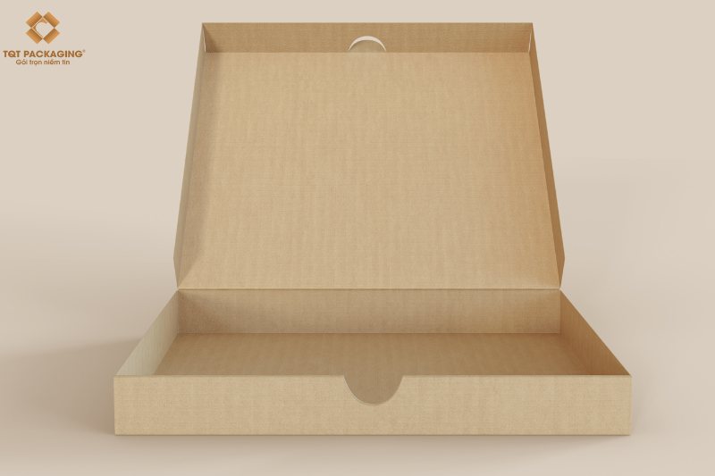 Các loại hộp carton đựng pizza phổ biến 